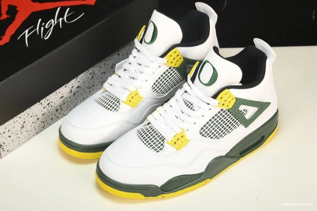 Retro Jordan 4 Ducks Oregon Duckman 257-255275 0826